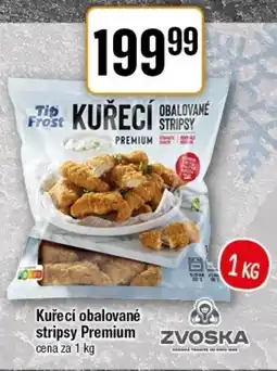TEMPO Kuřecí obalované stripsy Premium nabídka