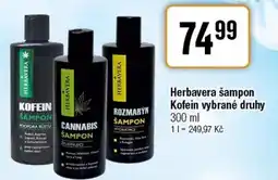 TEMPO Herbavera šampon Kofein nabídka