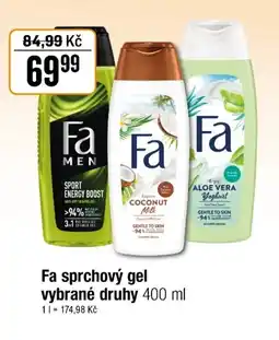 TEMPO Fa sprchový gel nabídka