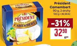 Billa Président Camembert nabídka