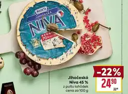Billa MADETA Jihočeská Niva 45% nabídka