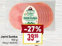 Billa Jarní šunka nabídka