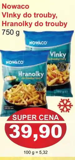 PLUS JIP Nowaco Vlnky do trouby, Hranolky do trouby nabídka