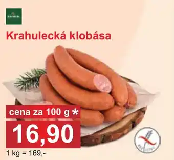 PLUS JIP Krahulecká klobása nabídka