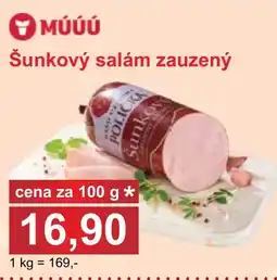 PLUS JIP Šunkový salám zauzený nabídka