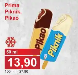 PLUS JIP Prima Piknik, Pikao nabídka