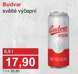 PLUS JIP Budvar nabídka