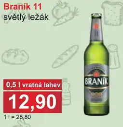 PLUS JIP Braník 11 světlý ležák nabídka