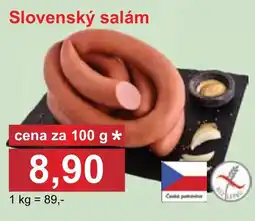 PLUS JIP Slovenský salám nabídka