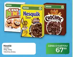 Tamda Foods Nestlé cereálie nabídka