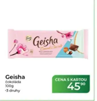 Tamda Foods Geisha čokoláda nabídka