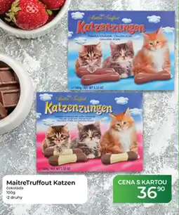 Tamda Foods MaitreTruffout Katzen čokoláda nabídka