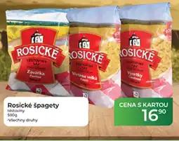 Tamda Foods Rosické špagety těstoviny nabídka