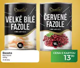 Tamda Foods Bassta Bilé fazole nabídka
