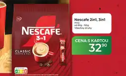 Tamda Foods Nescafe 2in1, 3in1 mixy nabídka