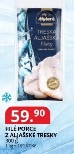Potraviny CZ Filé porce z aljašské tresky nabídka