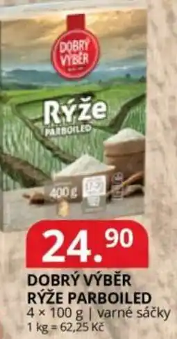 Potraviny CZ Dobrý výběr rýže parboiled nabídka