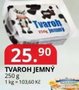 Potraviny CZ Tvaroh jemný nabídka