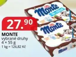 Potraviny CZ Monte nabídka