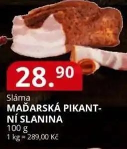 Potraviny CZ Sláma Maďarská pikantní slanina nabídka