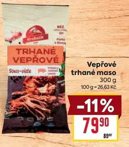 Billa Vepřové trhané maso nabídka