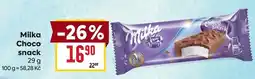 Billa Milka Choco snack nabídka