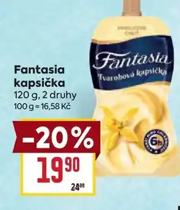 Billa Fantasia kapsička nabídka