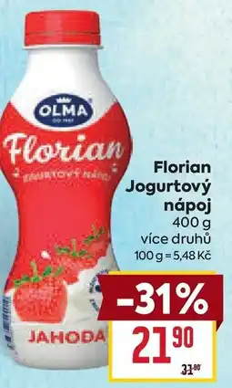 Billa Olma Florian Jogurtový nápoj nabídka