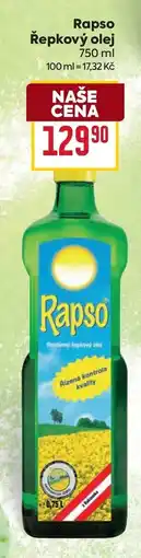 Billa Rapso Řepkový olej nabídka