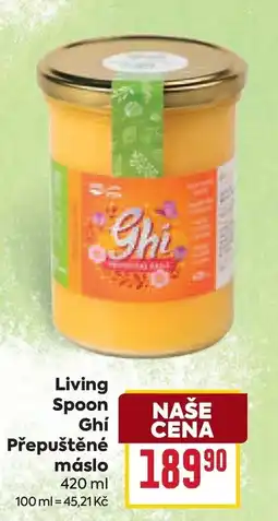 Billa Living Spoon Ghí Přepuštěné máslo nabídka