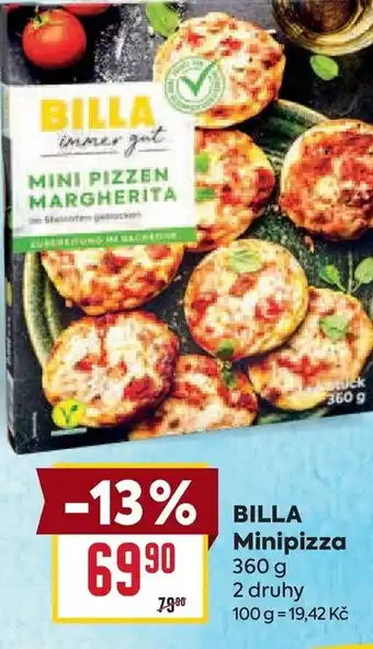 Billa Billa Minipizza nabídka