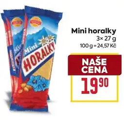 Billa Mini horalky nabídka