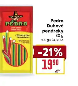 Billa Pedro Duhové pendreky nabídka