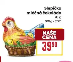 Billa Slepička mléčná čokoláda nabídka