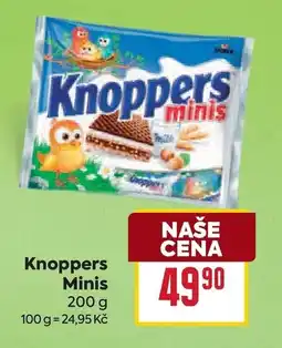Billa Knoppers Minis nabídka