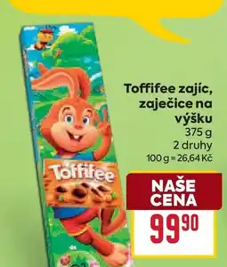 Billa Toffifee zajíc, zaječice na výšku nabídka