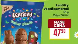 Billa Lentilky Veselí kamarádi nabídka
