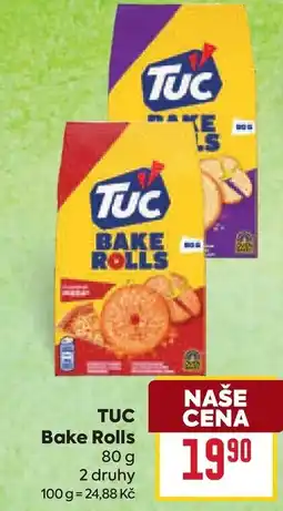 Billa TUC Bake Rolls nabídka