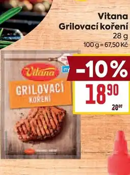 Billa Vitana Grilovací koření nabídka