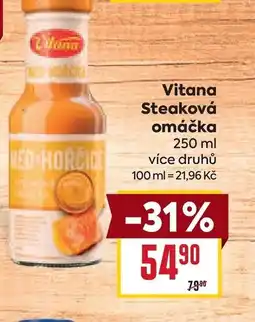 Billa Vitana Steaková omáčka nabídka