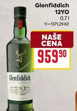 Billa Glenfiddich 12YO nabídka