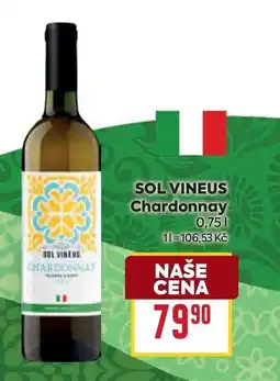 Billa SOL VINEUS Chardonnay nabídka