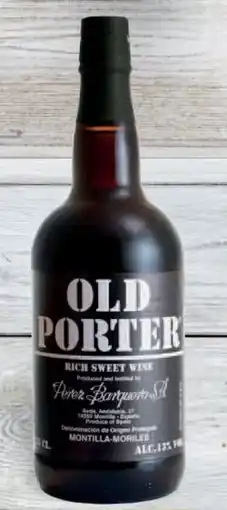 Billa Old Porter nabídka