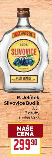 Billa R. Jelínek Slivovice Budík nabídka