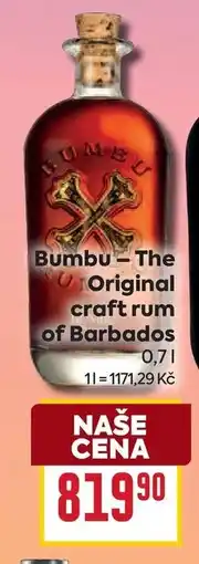 Billa Bumbu-The Original craft rum of Barbados nabídka
