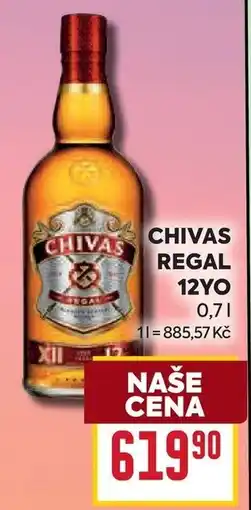 Billa CHIVAS REGAL 12 YO nabídka