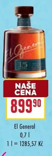 Billa El General nabídka