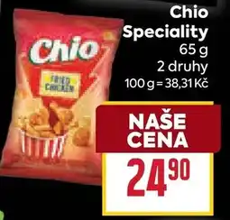 Billa Chio Speciality nabídka