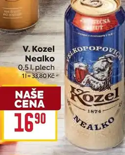 Billa V. Kozel Nealko nabídka