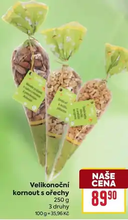 Billa Velikonoční kornout s ořechy nabídka